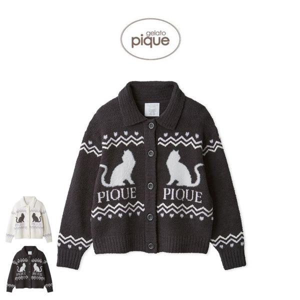 新品タグ付　カーディガン　ルームウェア　ダッフィー　長袖　ジェラートピケ 新品タグ付 カーディガン ルームウェア ダッフィー 長袖