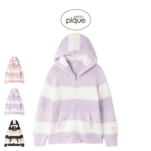 gelato pique（ジェラートピケ） ジェラート3ボーダーパーカー