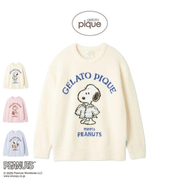 gelato pique ジェラートピケ PEANUTS オリジナルアート ジャガード