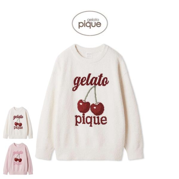 gelato pique（ジェラートピケ） ベビモコチェリージャガードプル