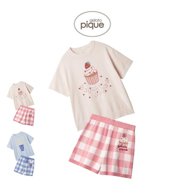 gelato pique（ジェラートピケ） エアリーモコモチーフジャガードプル