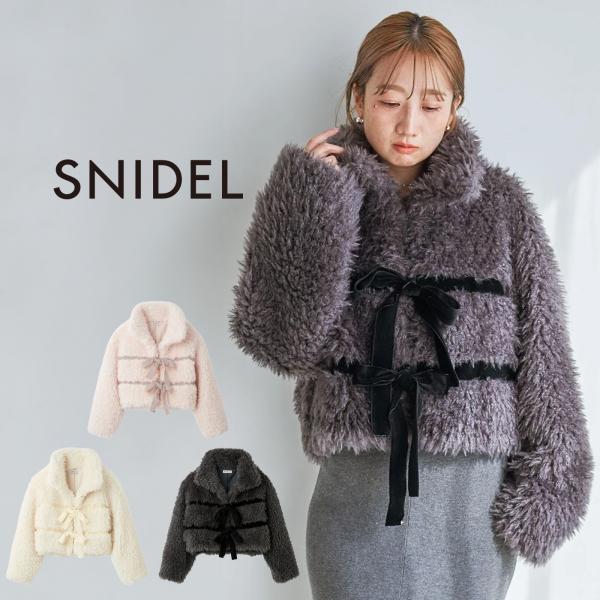 SNIDEL（スナイデル） SALE40%OFF SNIDEL Sustainableリボンボア