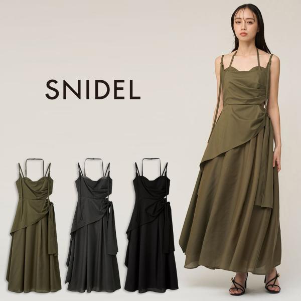 SNIDEL（スナイデル） スイッチングキャミワンピース swfo261149