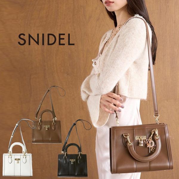 SNIDEL（スナイデル） スクエアパッドロックバッグ swgb255616
