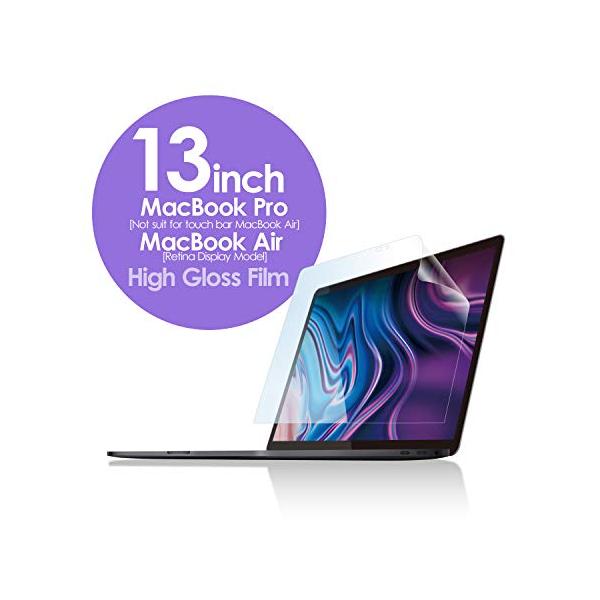 他サイト： エレコム 液晶保護フィルム MacBook Air 13inch 2020/2019/2018年モデル 2020年M1チップモデル対応 高光沢の商品画像