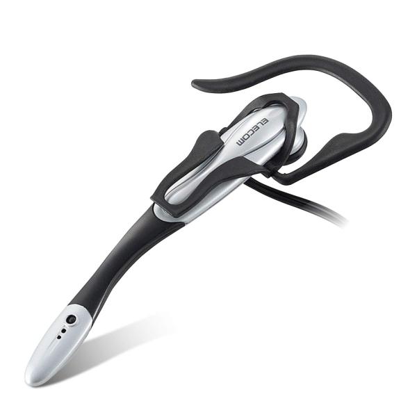 他サイト： エレコム ヘッドセット 有線 マイク PS4対応 USB 片耳 イヤフック 1.8m HS-EP13USVの商品画像