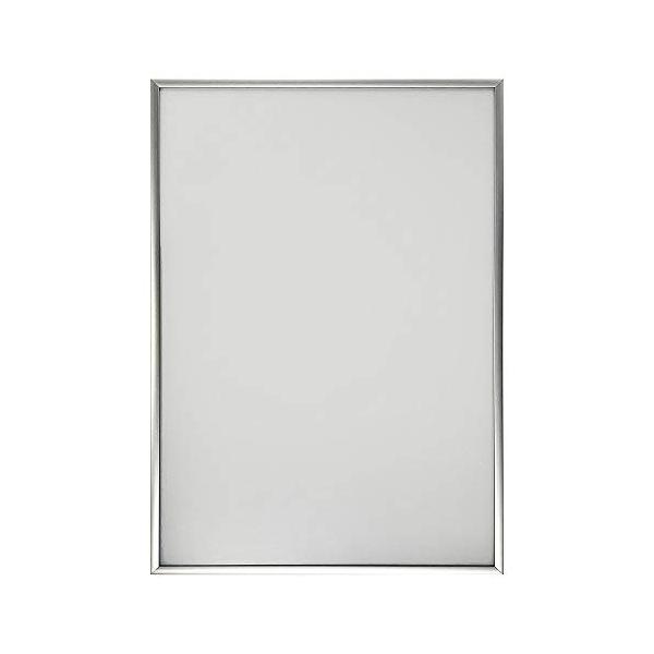 他サイト： A.P.J. アルミポスターフレーム/フィットフレーム ポスターサイズ（500×700mm）シルバーの商品画像