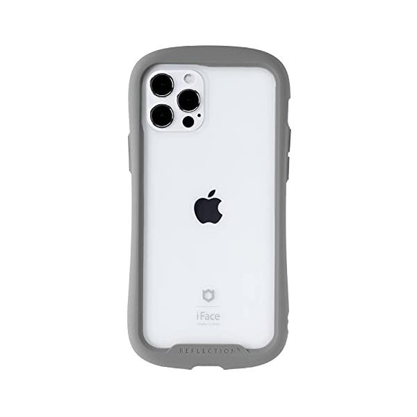 他サイト： iFace Reflection iPhone 12/12 Pro ケース クリア 強化ガラス (グレー)アイフォン12 アイフォン12Proの商品画像