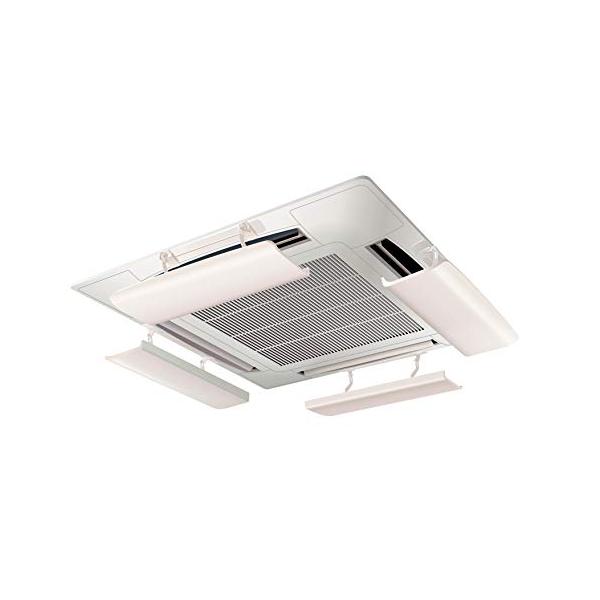 他サイト： エアーウィングプロ エアコン 風よけ 風除け AW7-021-06 (単品) アイボリー エアコン用カバー 風よけカバー 風向調整板 風向き 風の商品画像