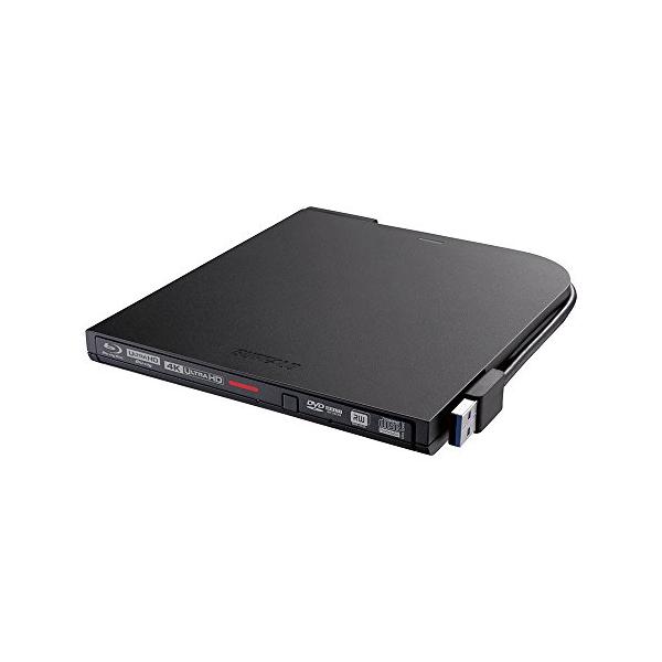 他サイト： BUFFALO バッファロー UHD BD対応 ポータブルブルーレイドライブ ブラック BRUHD-PU3-BKの商品画像