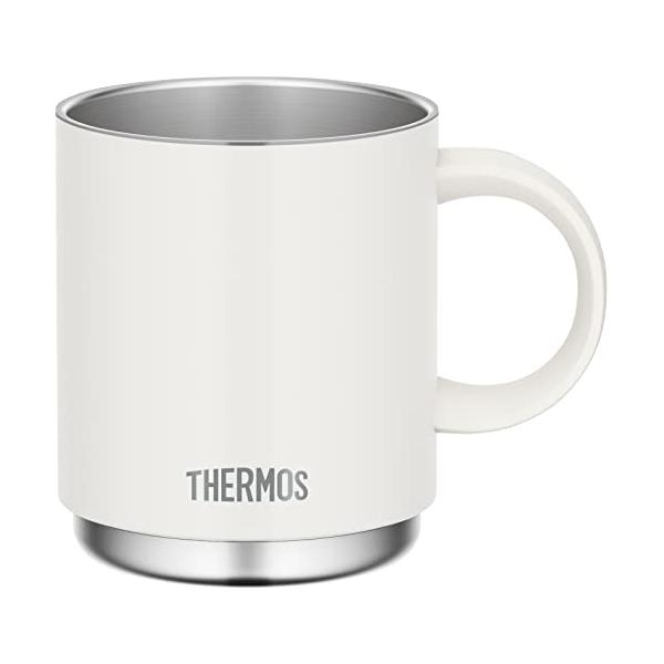 他サイト： 食洗機対応モデルサーモス 真空断熱マグカップ 350ml ホワイト JDS-350 WHの商品画像