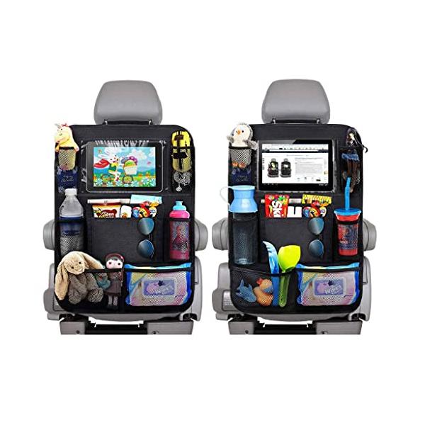 他サイト： Easyhouse シートバックポケット 2枚 カーシートポケット 車用 収納ポケット 子供用品 収納ボックス 後部座席 リアシート用 防水防汚の商品画像
