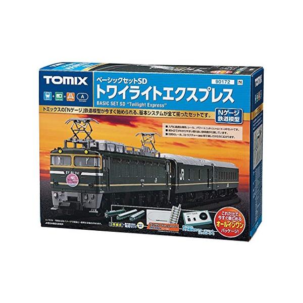 Nゲージ　鉄道模型　ベーシックセット ベーシックセットSD トワイライトエクスプレスII | TOMIX