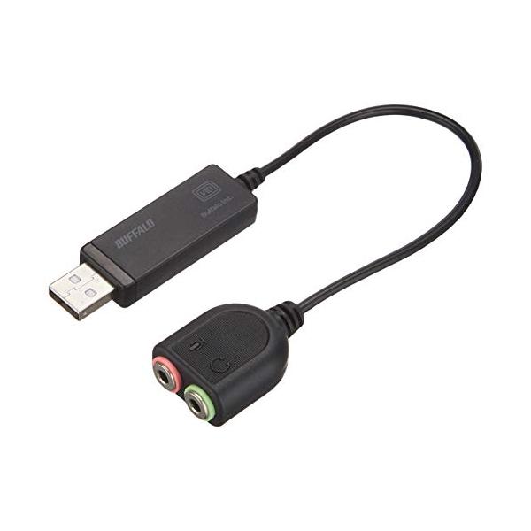 他サイト： バッファロー BUFFALO USBオーディオアダプター BSHSAU105BKの商品画像