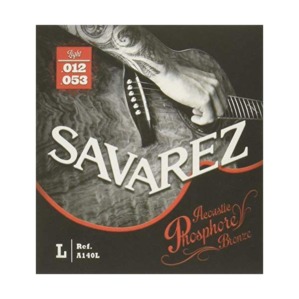 他サイト： SAVAREZ サバレス / A140L Phosphore Bronze L フォスファーブロンズ ライト 12-53 アコギ弦の商品画像
