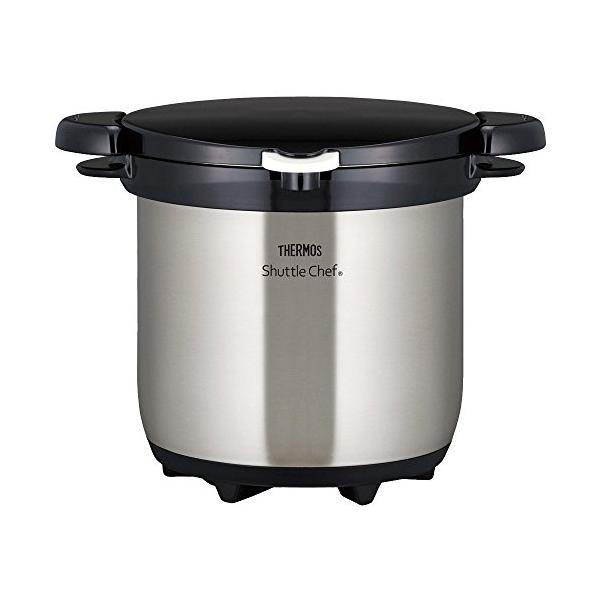 THERMOS シャトルシェフ　真空保温調理鍋 4～6人用KPY-4500　黒 Amazon｜サーモス 真空保温調理器 シャトルシェフ 4.5L