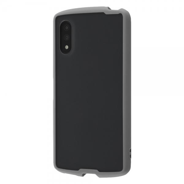 Xperia Ace II SO-41B P[X n[hP[X ϏՌ nCubh Puffull Matte Black O[ Jo[ GNXyA X}zP[X