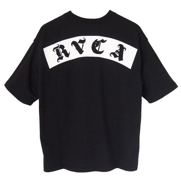 RVCA BIG 翳し SILHOETTE TEE ボックスロゴ