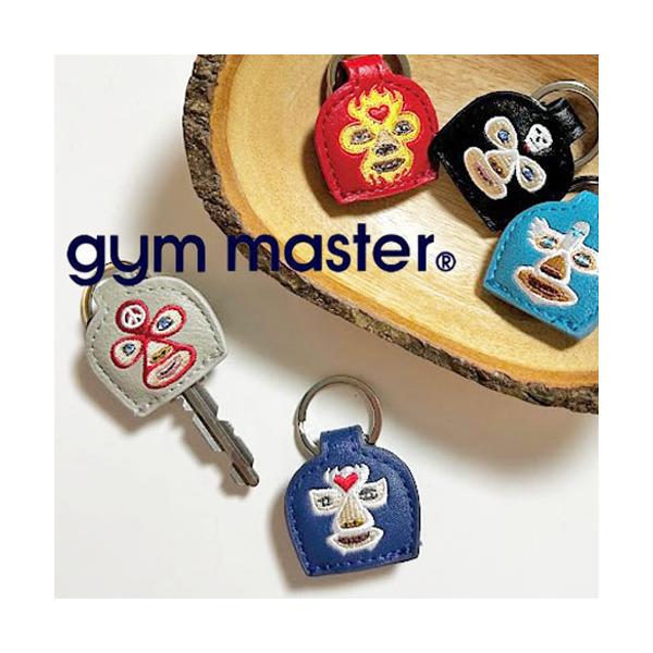gym master ジムマスター 覆面レスラー ハッピー 刺繍 キーカバー G621657 メンズ キー ケース ホルダー レディース 鍵 カギ 入れ アクセサリー 小物 かわいい