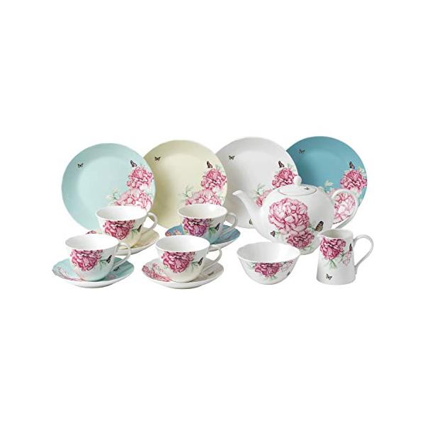 Royal Albert Miranda Kerr 15ピース ティーカップ&ソーサー/ポット