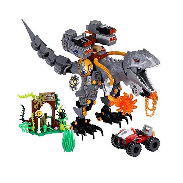 ENJBRICK 恐竜組み立てキット STEM 組み立てブロック おもちゃ