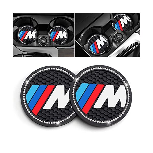 GUYMIN 車用カップホルダーコースター BMW M 1 3 5 6シリーズ X1 X3 X7 X5 X6 Z4 7シリーズ 埋め込み 並行輸入