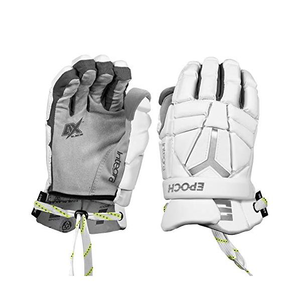 Epoch Integra Pro Goalie Lacrosse Gloves 10 Small White 並行輸入