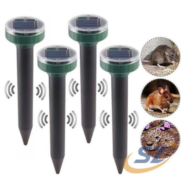 超音波 ソーラー式 モグラ 退治 動物撃退器 8本セットモグラ撃退器 静音 防獣グッズ シェンヘン ネズミ IP65防水 防塵 電磁波 省エネ 無害 無副作用 家庭用