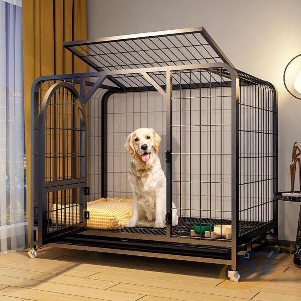 ペットケージ 犬檻 犬小屋 ペット用品 お出かけ 室内用 ケージ ペットサークル シェンヘン ドッグケージ ペットフェンス 中型犬用 キャスター付き 小型 大型