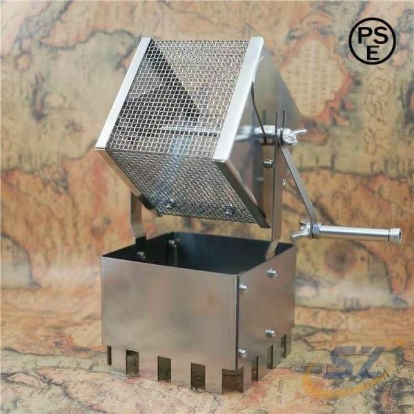 コーヒーロースター焙煎機豆のベーキング メーカー ステンレス 園芸用品 庭作業 屋外用 シェンヘン 家庭用 鋼製コーヒーロースター 手動 コーヒーベーキング