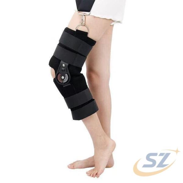ショルダーストラップ付きヒンジ付き膝パッド術後の整形外科サポートスタビライザー0?120° シェンヘン 調整 滑り止め 日常使い 家庭用 使いやすい 実用的
