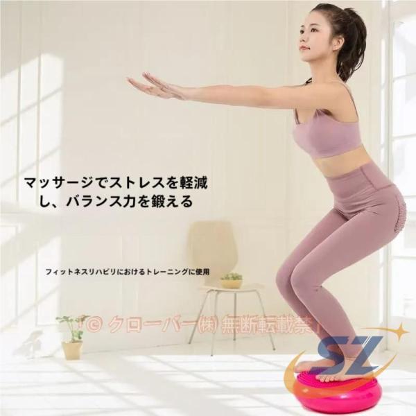 バランスディスク バランスクッション トレーニング 器具 ヨガ 体幹 ダイエット ピラティス シェンヘン エクササイズ フィットネス スポーツ 体幹トレーニング