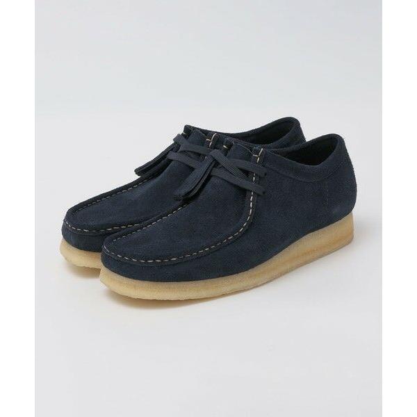 SHIPS（シップス） 【SHIPS EXCLUSIVE】CLARKS: WALLABEE SUEDE NAVY 