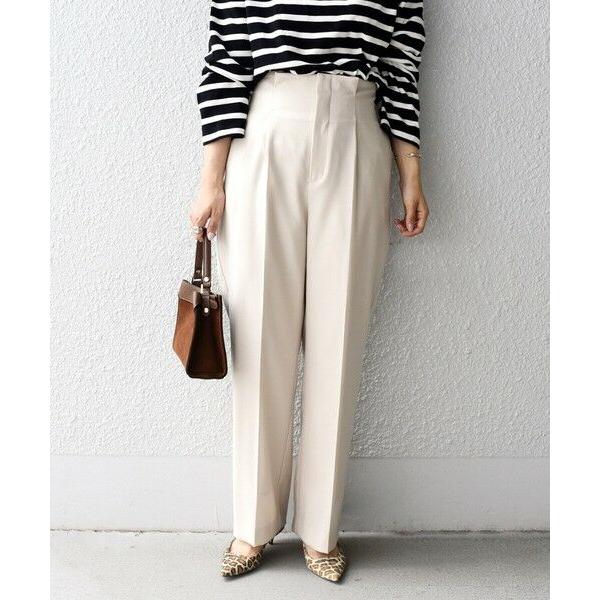 Ships For Women シップスウィメン 手洗い可能 サキソニーウエストタックワイドパンツ タカシマヤファッションスクエア 通販 Paypayモール