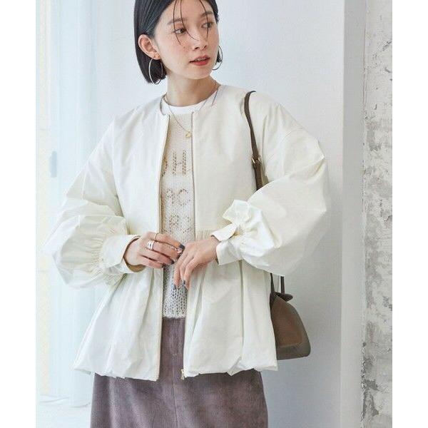 SHIPS（シップス） ペプラム バルーン 中綿 ブルゾン : タカシマヤ