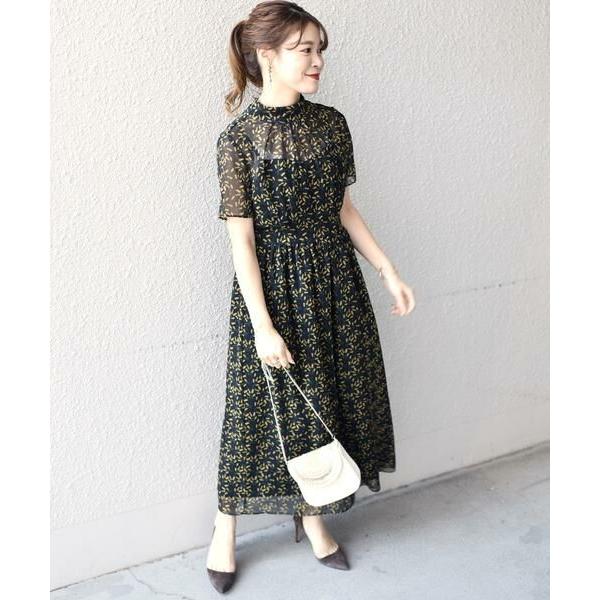 Ships For Women シップスウィメン フラワーボウタイショートスリーブワンピース タカシマヤファッションスクエア 通販 Paypayモール