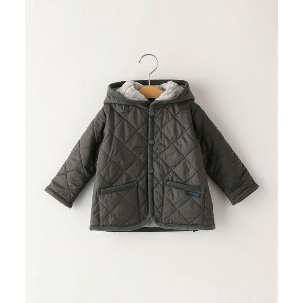 キッズにぴったりの暖かフェイクファーフードジャケット