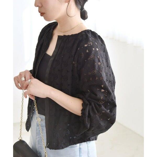 タグ付き【グレースクラス】レッキスブルゾン　定価13万　訳あり　36 SHIPS for women / シップスウィメン quaranciel:〈手洗い可能