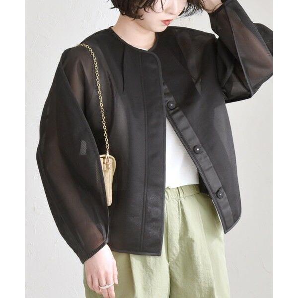 SHIPS（シップス） quaranciel:〈手洗い可能〉シアー ドルマン