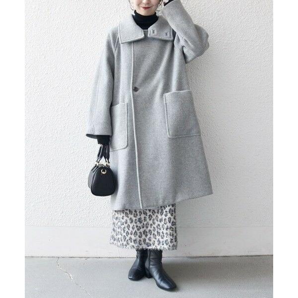 SHIPS（シップス） SHIPS any: PURE WOOL スタンド ＆ ビッグカラー