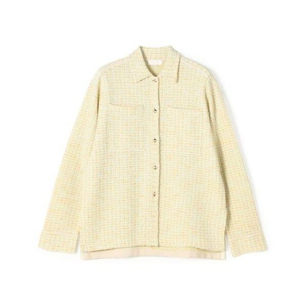TOMORROWLAND（トゥモローランド） ミックスツイード シャツブルゾン