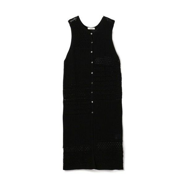 トゥモローランド　ノースリーブワンピース リネンプリント ノースリーブワンピース （ロング・マキシ丈