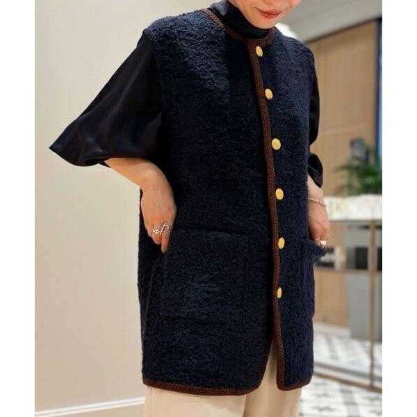 TOMORROWLAND（トゥモローランド） ムートン ロングジレ : タカシマヤ