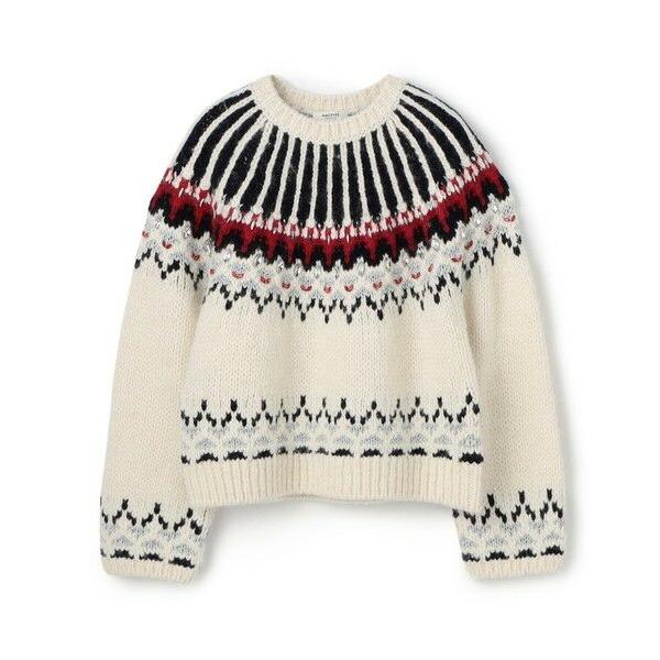 TOMORROWLAND（トゥモローランド） ビジュージャカード クルーネック