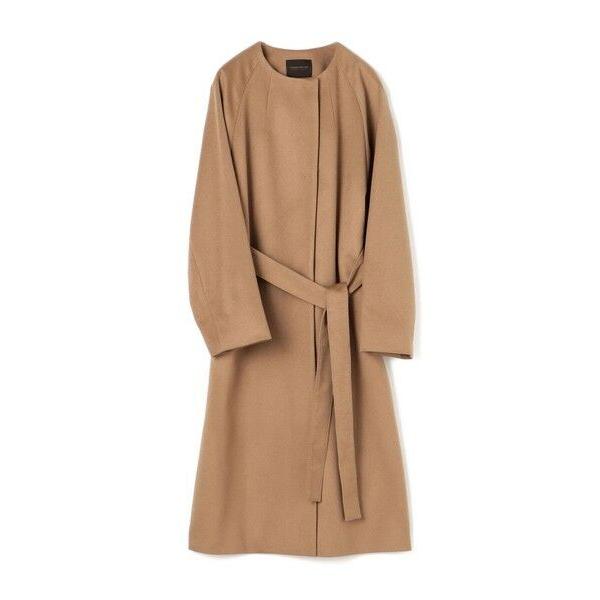 TOMORROWLAND（トゥモローランド） ピュアカシミヤ ノーカラーコート