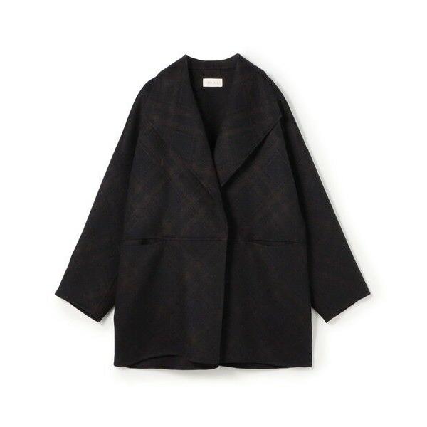 TOMORROWLAND（トゥモローランド） ダブルフェイスチェックジャガード