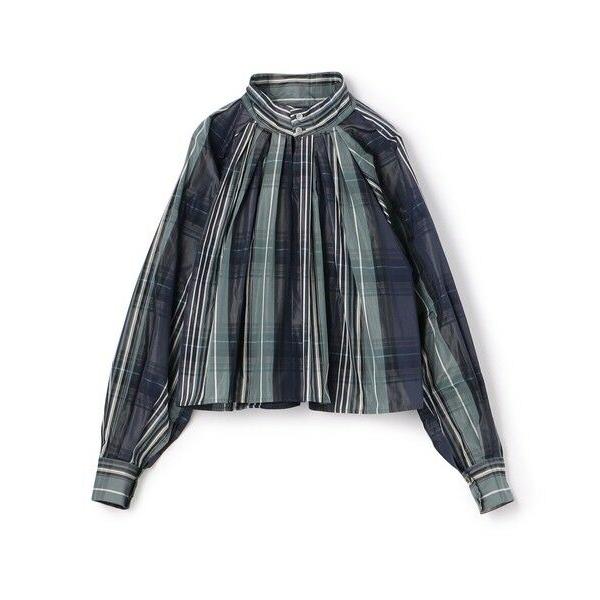 TOMORROWLAND（トゥモローランド） ライトタフタ スタンドカラー