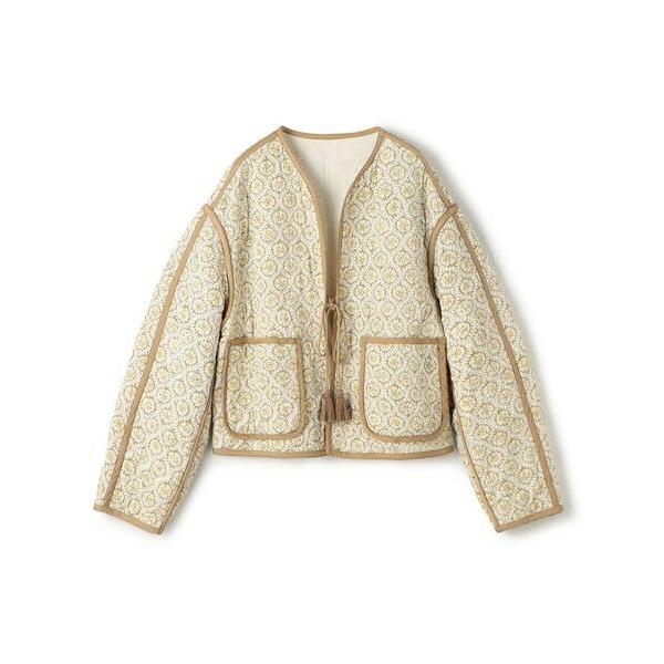 TOMORROWLAND（トゥモローランド） レーヨンサテンキルト リバーシブル