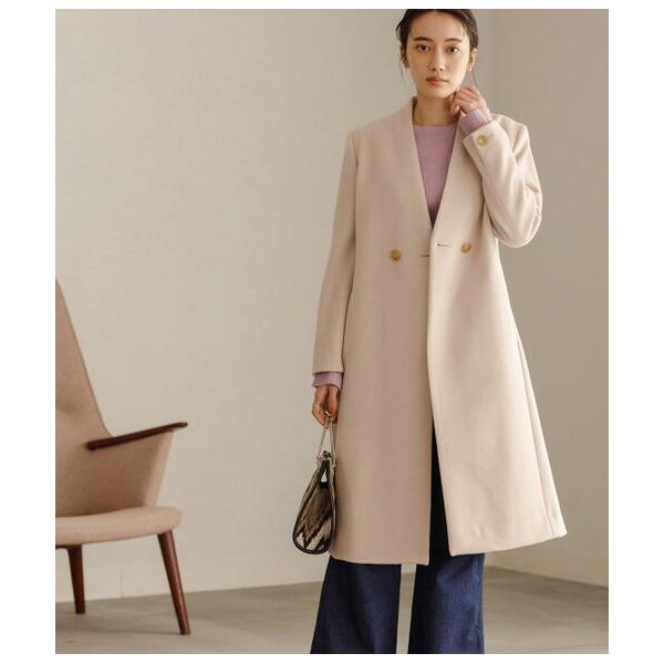 Adam Et Rope アダム エ ロペ ビーバーvネックノーカラーコート タカシマヤファッションスクエア 通販 Paypayモール