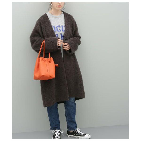 Adam Et Rope アダム エ ロペ モヘヤシャギーノーカラーコート タカシマヤファッションスクエア 通販 Paypayモール